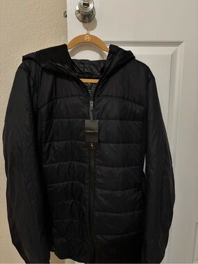 torrid Black Hooded Quilted Puffer Jacket